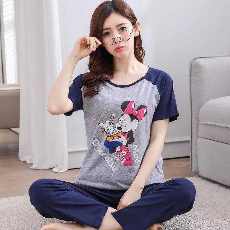 GRAY MICKEY ( PJ'S Night Dress )