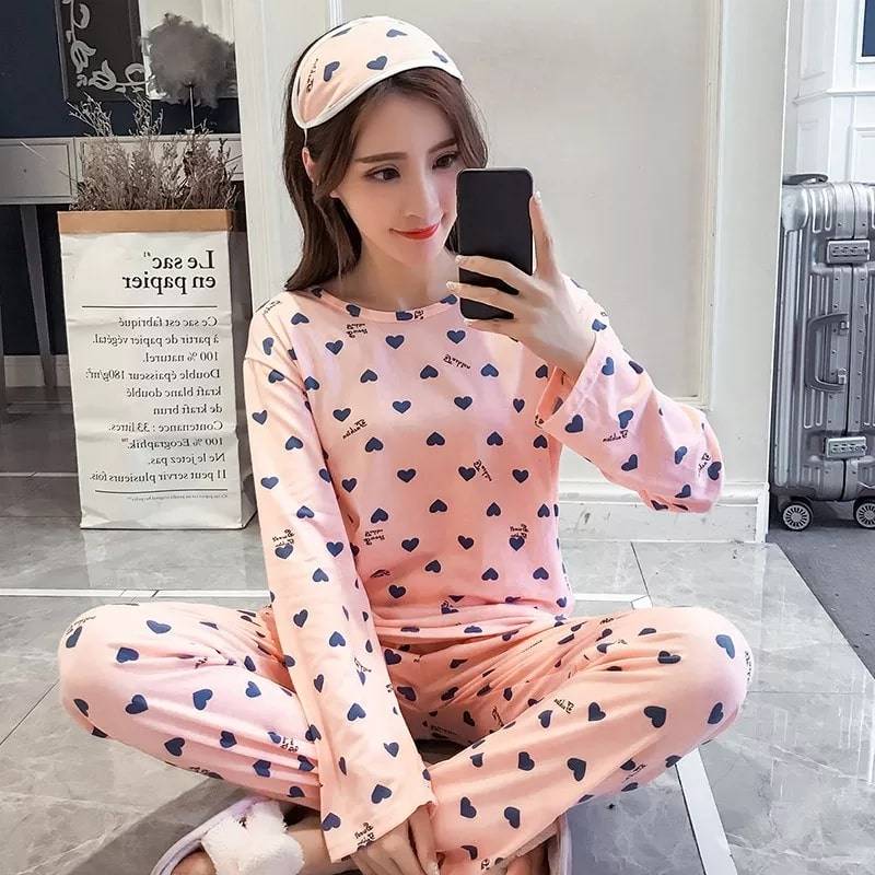 PINK HEART ( PJ'S Night Dress )