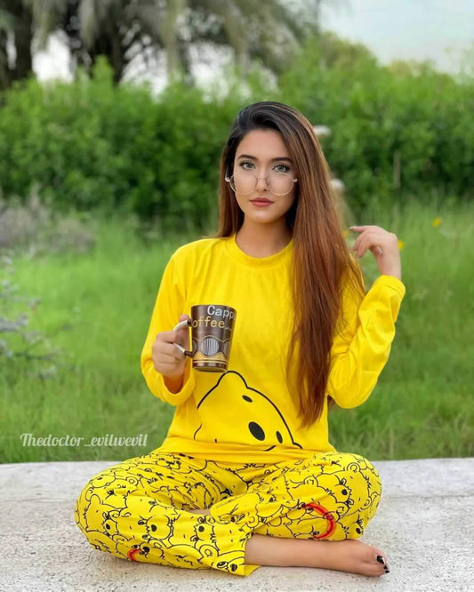 YELLOW BEAR ( PJ'S Night Dress )