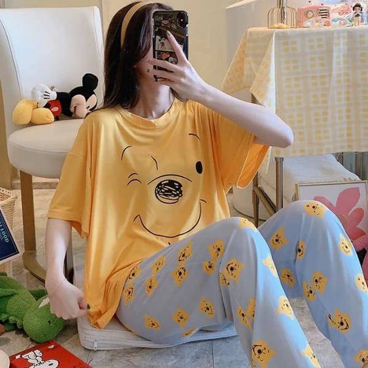 YELLOW POO ( PJ'S Night Dress )