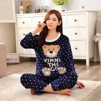 BLUE WINNI THE BEAR ( PJ'S Night Dress )